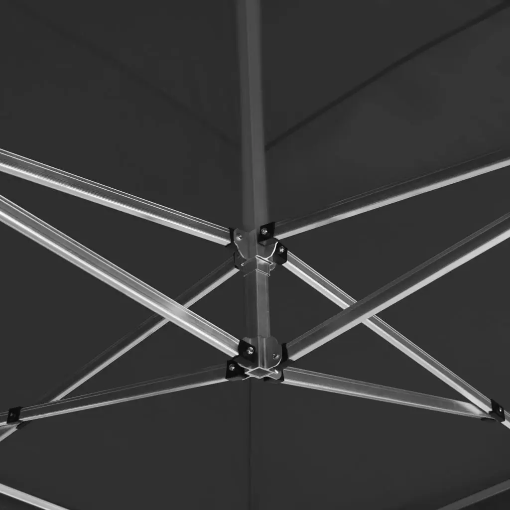 vidaXL Professional Folding Party Tent with Walls Aluminium 6×3 m Anthracite