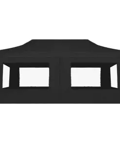 vidaXL Professional Folding Party Tent with Walls Aluminium 6×3 m Anthracite