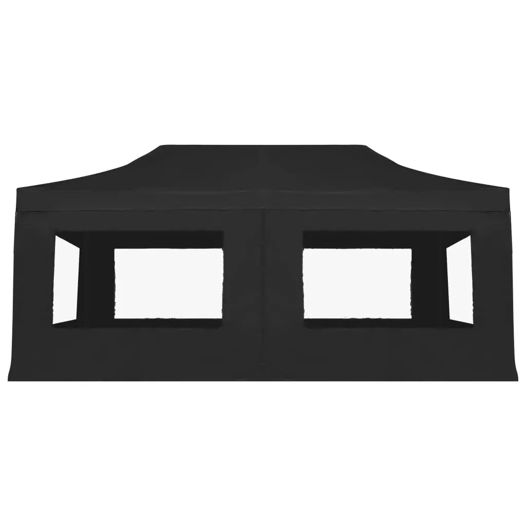 vidaXL Professional Folding Party Tent with Walls Aluminium 6×3 m Anthracite