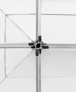 vidaXL Professional Folding Party Tent with Walls Aluminium 6×3 m White