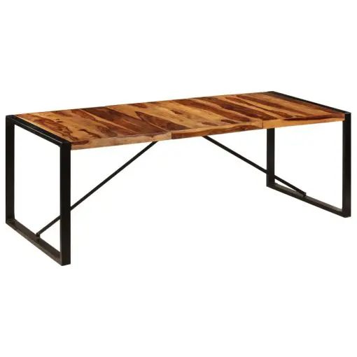 vidaXL Dining Table 220x100x75 cm Solid Sheesham Wood