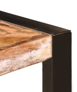 vidaXL Dining Table 200x100x75 cm Solid Reclaimed Wood