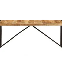 vidaXL Dining Table 180x90x75 cm Solid Mango Wood
