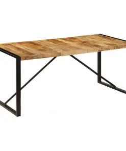 vidaXL Dining Table 180x90x75 cm Solid Mango Wood