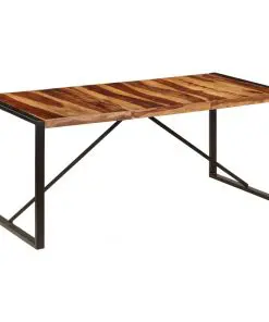 vidaXL Dining Table 180x90x75 cm Solid Sheesham Wood
