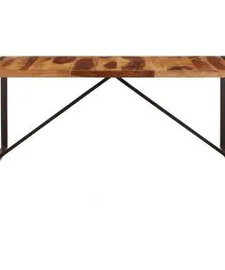 vidaXL Dining Table 180x90x75 cm Solid Sheesham Wood