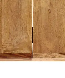 vidaXL Dining Table 160x80x75 cm Solid Sheesham Wood