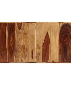 vidaXL Dining Table 160x80x75 cm Solid Sheesham Wood