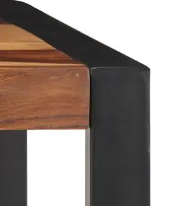 vidaXL Dining Table 120x60x76 cm Solid Sheesham Wood