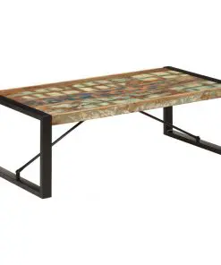 vidaXL Coffee Table 120x60x40 cm Solid Reclaimed Wood