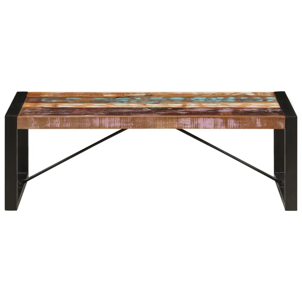 vidaXL Coffee Table 120x60x40 cm Solid Reclaimed Wood