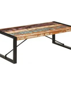 vidaXL Coffee Table 120x60x40 cm Solid Reclaimed Wood