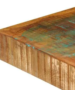 vidaXL Dining Table 120x60x75 cm Solid Reclaimed Wood