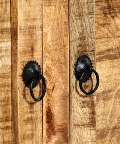 vidaXL Sideboard 120x35x76 cm Solid Mango Wood