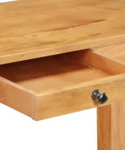 vidaXL Console Table 100x40x76 cm Solid Acacia Wood
