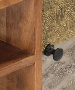 vidaXL TV Cabinet 140x30x40 cm Solid Acacia Wood