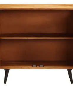 vidaXL Sideboard 80x30x75 cm Solid Acacia Wood
