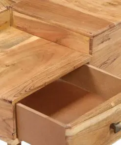 vidaXL Coffee Table 70x60x42 cm Solid Acacia Wood