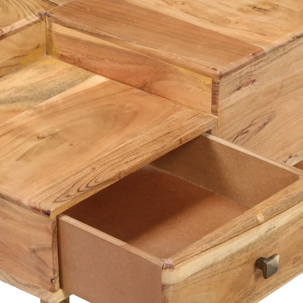 vidaXL Coffee Table 70x60x42 cm Solid Acacia Wood