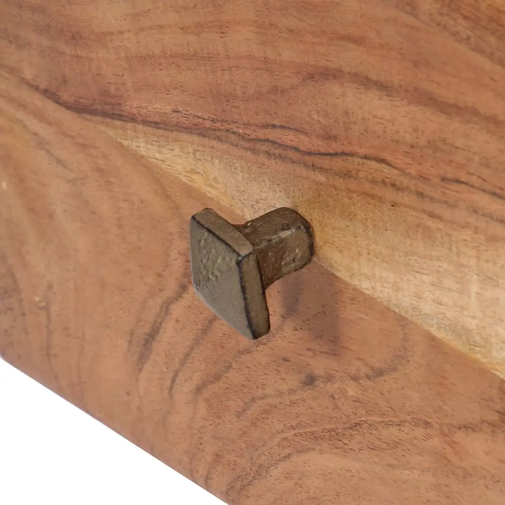 vidaXL Coffee Table 70x60x42 cm Solid Acacia Wood