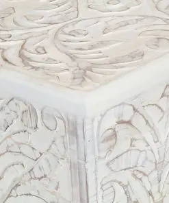 vidaXL Storage Box 58x40x40 cm Solid Acacia Wood