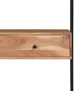 vidaXL Wall Desk 90x40x170 cm Solid Acacia Wood