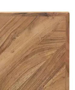 vidaXL Coffee Table 110x110x36 cm Solid Acacia Wood