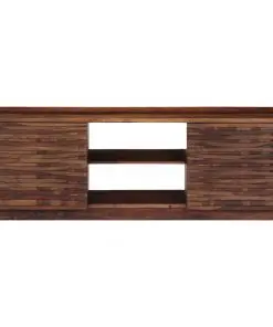 vidaXL TV Cabinet 120x30x40 cm Solid Sheesham Wood