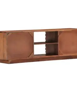 vidaXL TV Cabinet 120x30x40 cm Solid Sheesham Wood