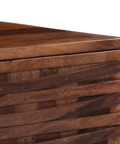 vidaXL TV Cabinet 120x30x40 cm Solid Sheesham Wood