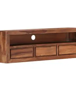 vidaXL TV Cabinet 120x30x40 cm Solid Sheesham Wood