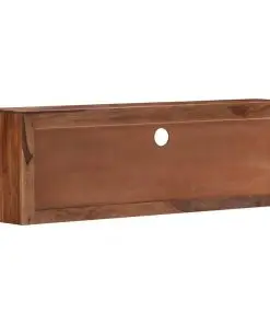 vidaXL TV Cabinet 120x30x40 cm Solid Sheesham Wood