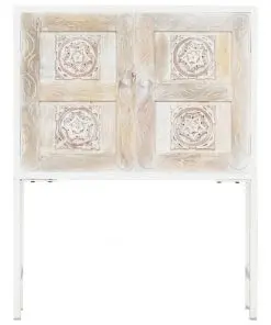 vidaXL Side Cabinet 70x30x90 cm Solid Mango Wood
