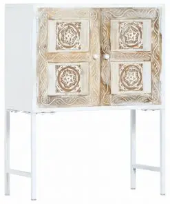 vidaXL Side Cabinet 70x30x90 cm Solid Mango Wood