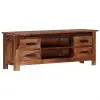 vidaXL TV Cabinet 110x30x40 cm Solid Sheesham Wood