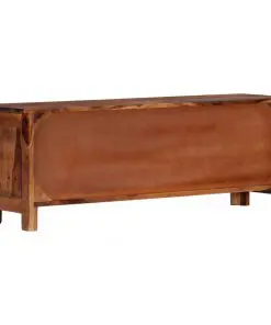 vidaXL TV Cabinet 110x30x40 cm Solid Sheesham Wood