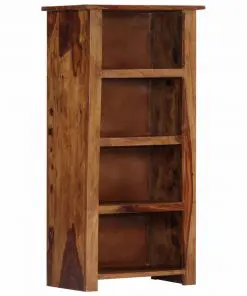 vidaXL Bookshelf 50x30x100 cm Solid Sheesham Wood