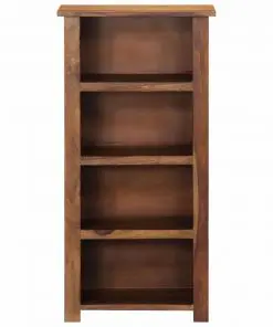 vidaXL Bookshelf 50x30x100 cm Solid Sheesham Wood