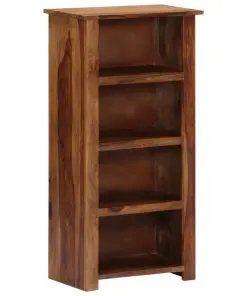 vidaXL Bookshelf 50x30x100 cm Solid Sheesham Wood