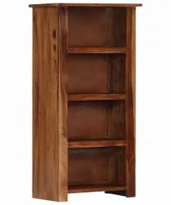 vidaXL Bookshelf 50x30x100 cm Solid Sheesham Wood