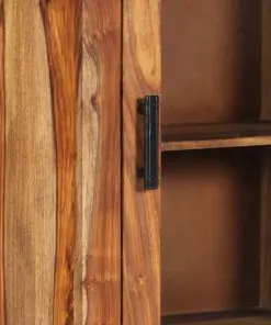 vidaXL Highboard 50x30x110 cm Solid Sheesham Wood