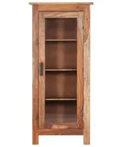 vidaXL Highboard 50x30x110 cm Solid Sheesham Wood