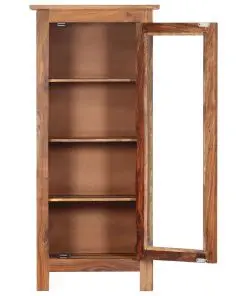 vidaXL Highboard 50x30x110 cm Solid Sheesham Wood