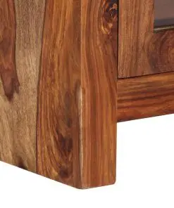 vidaXL Highboard 50x30x110 cm Solid Sheesham Wood