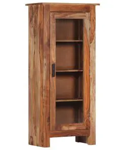 vidaXL Highboard 50x30x110 cm Solid Sheesham Wood