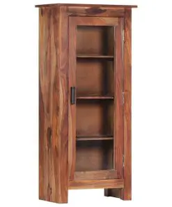 vidaXL Highboard 50x30x110 cm Solid Sheesham Wood