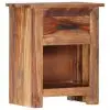 vidaXL Nightstand 40x30x50 cm Solid Sheesham Wood