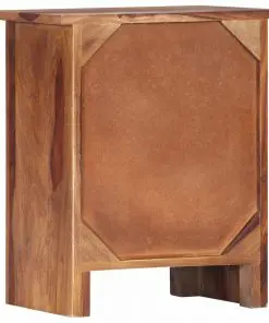 vidaXL Nightstand 40x30x50 cm Solid Sheesham Wood