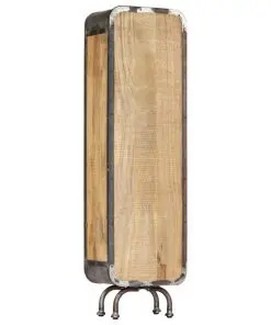 vidaXL Highboard 40x30x145 cm Solid Mango Wood