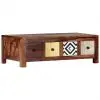 vidaXL Coffee Table 90x50x30 cm Solid Sheesham Wood vidaXL Coffee Table 90x50x30 cm Solid Sheesham Wood